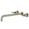Kingston Brass KS8048ML Wall Mount Tub Faucet, Brushed Nickel KS8048ML - alternate 1